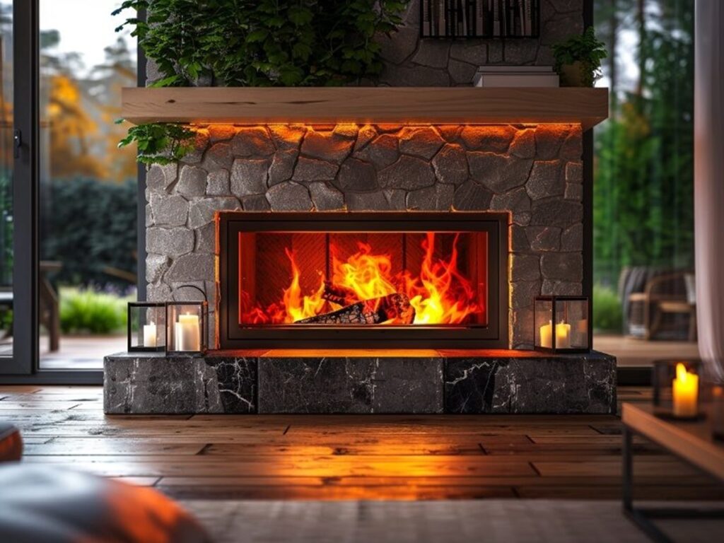 Indoor Fireplace