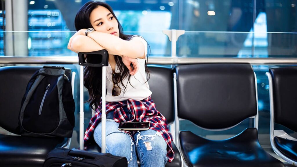 Stuck at airport